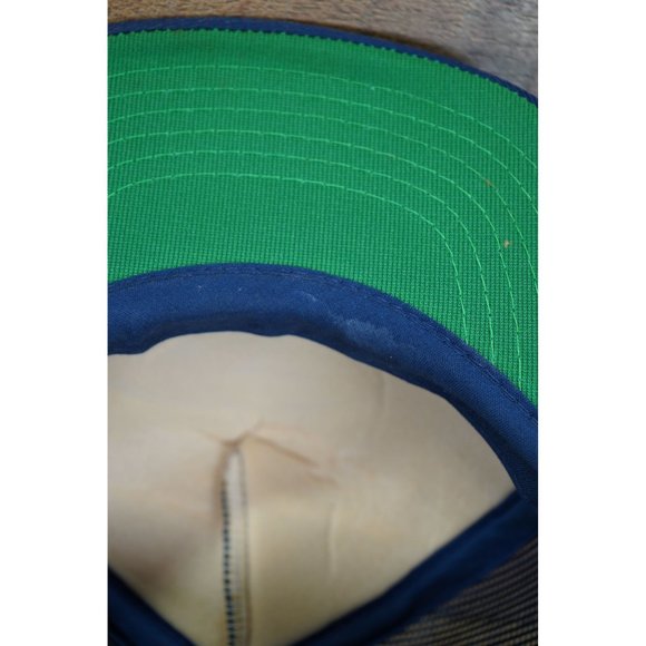 Vintage 80s 90s 5 Star General Army Snapback Mesh Trucker Hat - Picture 7 of 8